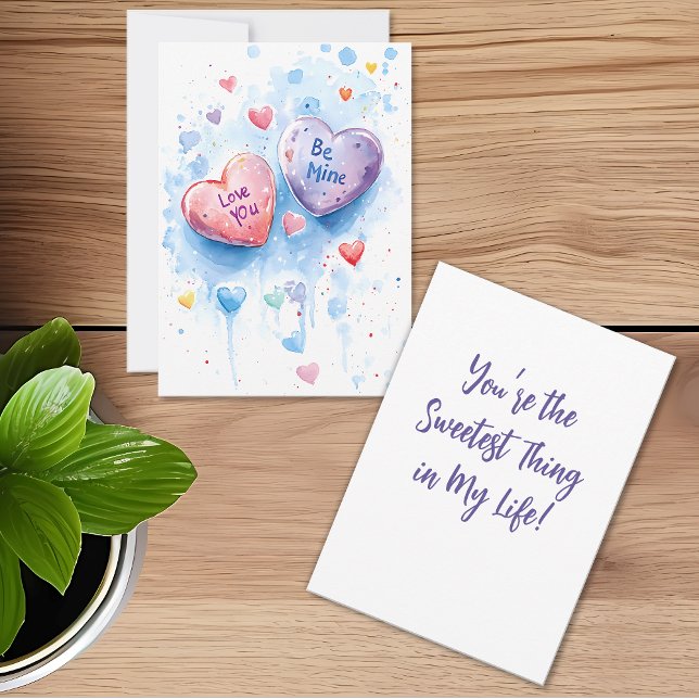Sweetheart Greetings: Valentine's Day Flat Card (Creator Uploaded)