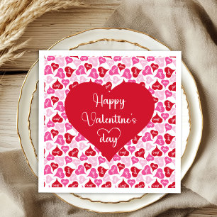 Sweetheart Hearts Napkins Valentine Table Decor