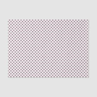 Sweetheart Micro Dot (Brown On White) Tissue Paper