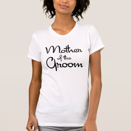 Sweetheart Mother of the Groom Baby Doll T_Shirt