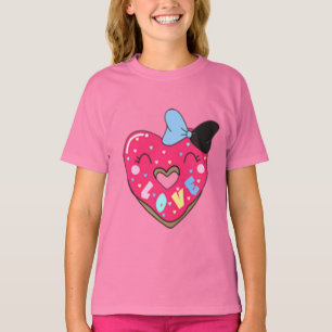 Sweetheart Ribbon Plush Teddy Bear - Cuddly Keepsa T-Shirt