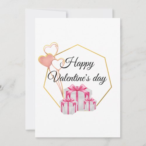 Sweetheart Serenade Valentines Day Holiday Card