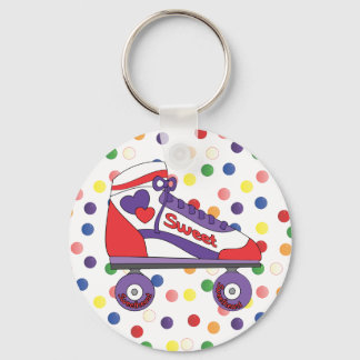Sweetheart Skate Keychain