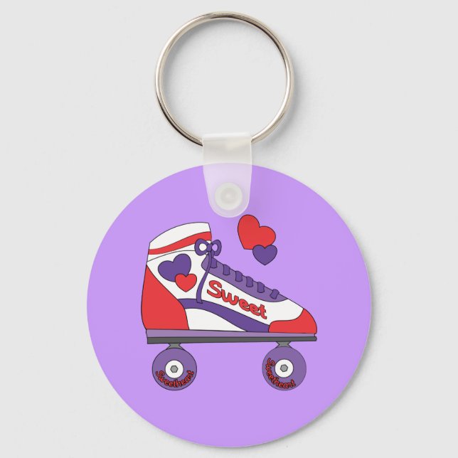 Sweetheart Skate Keychain (Front)