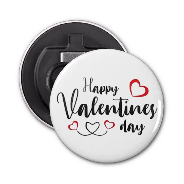 Sweetheart Statement - Heartfelt Badge Bottle Opener (Front)