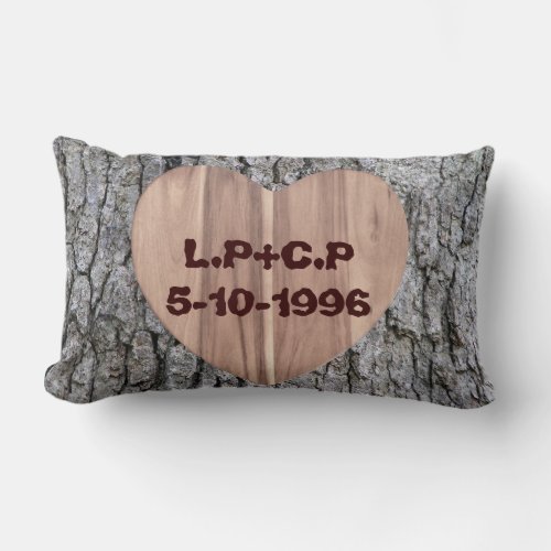 Sweetheart Tree Customizable Throw Pillow