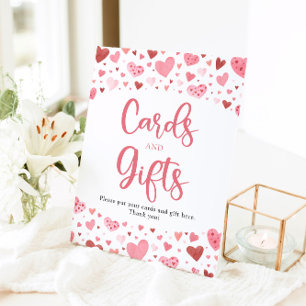 Sweetheart Valentine Cards and Gifts Baby Shower Pedestal Sign