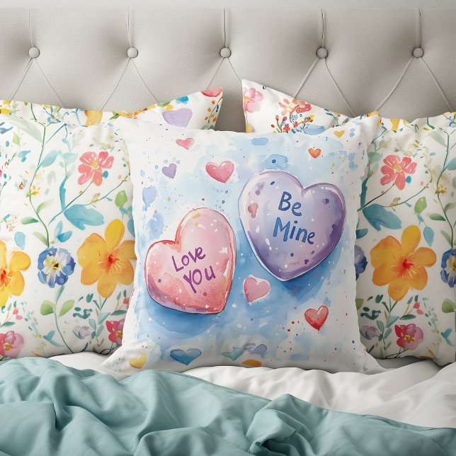 Sweetheart Valentine's Day  Throw Pillow (Creator Uploaded)