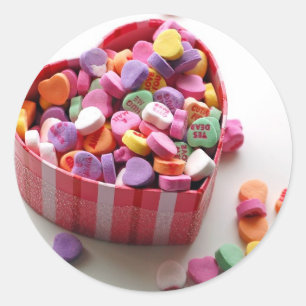 Sweethearts Candy Sticker