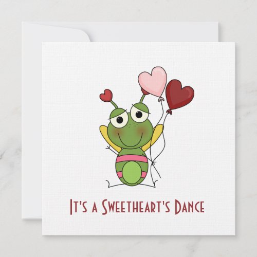 Sweethearts Dance Party Invitation