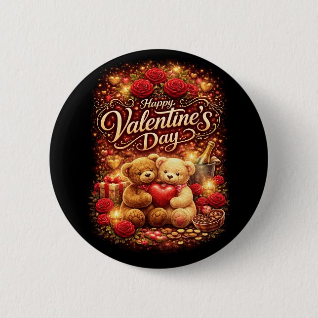 Sweethearts Forever Button (Front)