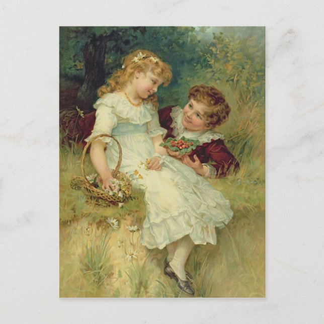 Sweethearts, from the Pears Annual, 1905 Postcard (Front)