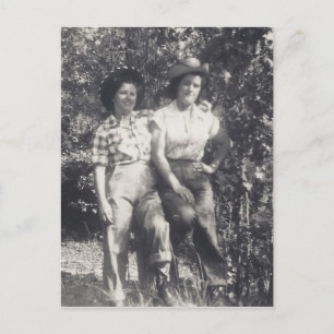 SWEETHEARTS OF THE RODEO POSTCARD/INVITATION POSTCARD