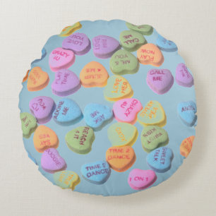 sweethearts valentines day candy pillow