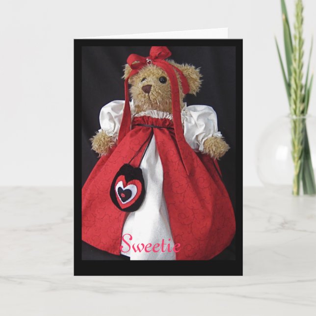 Sweetie Bear Holiday Card (Front)