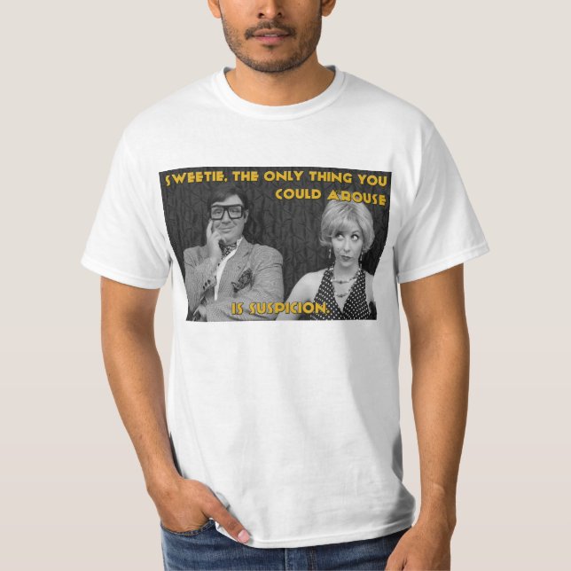 "Sweetie..." CURTAINS t-shirt (Front)