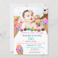 Girl First Birthday Under The Sea Invitation Watercolor Teal And Purple Ocean  Birthday Party Nautical Beach, First Birthday Invitations Wording