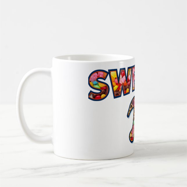 Sweetie Pi (Filled with Sweeties) Coffee Mug (Left)