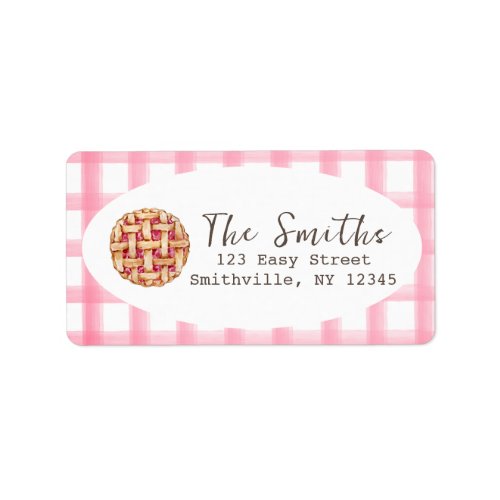 Sweetie Pie 1st Birthday Address Label