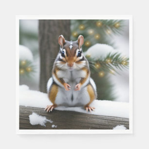 Sweetie Pie Chipmunk Napkins