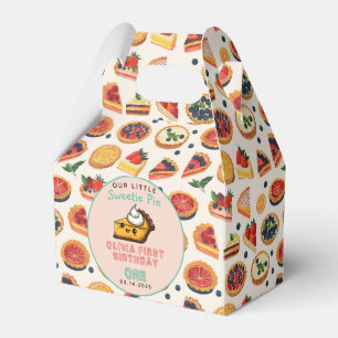 Sweetie Pie - Pi Day 1st Birthday Party Favor Boxes