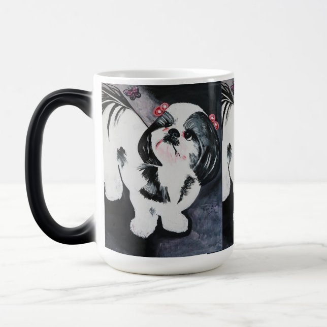 SWEETIE PIE   SHIH  TZU COLOR MORPH MUG  (Left)