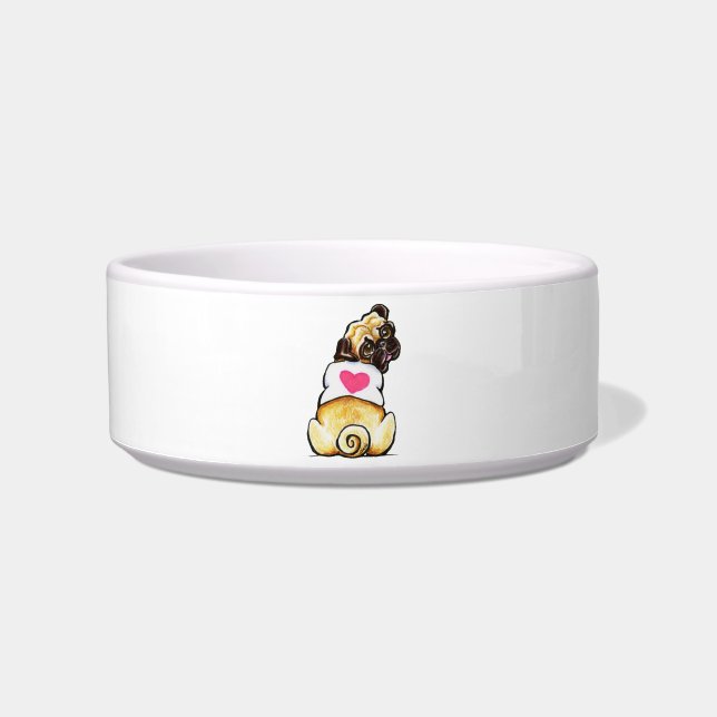 Sweetie Pug Bowl (Front)