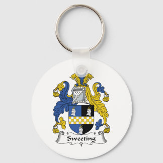 Sweeting Family Crest Keychain
