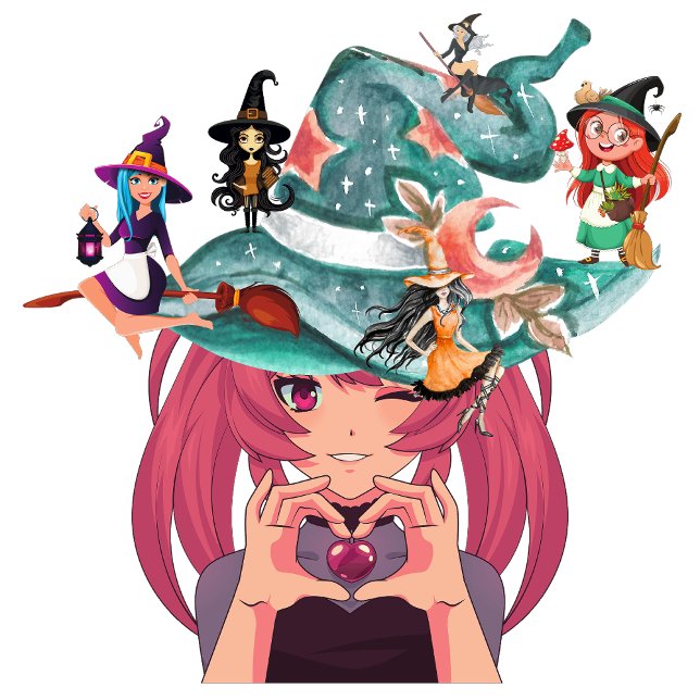 Sweetly Sinister Hoodie (She moved through the moonlit corridors with the grace of a wraith, a portrait of elegant darkness.)