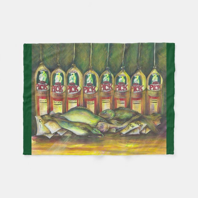 Sweetmeat Fleece Blanket (Front (Horizontal))