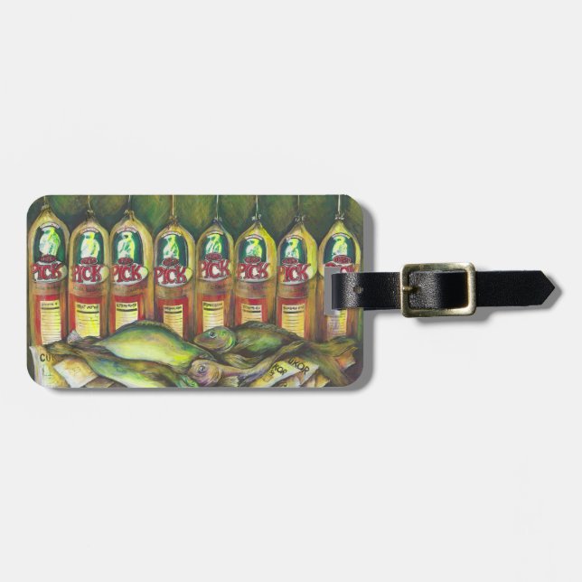 Sweetmeat Luggage Tag (Front Horizontal)