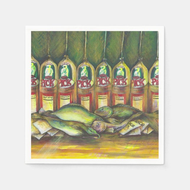 Sweetmeat Paper Napkins (Front)