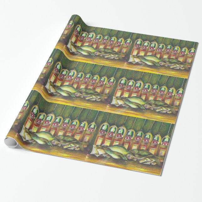Sweetmeat Wrapping Paper (Unrolled)