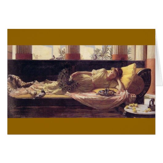 Sweetness of Doing Nothing (Dolce far Niente) Cards (Front Horizontal)