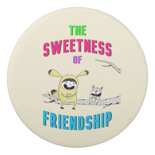 Sweetness Of Friendship Cat July Doodle 30 Friends Eraser