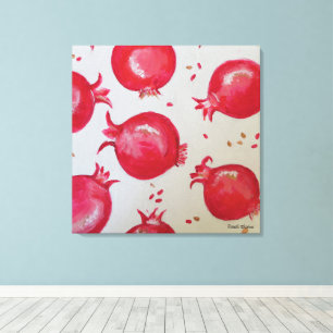 Sweetness of pomegranate canvas print