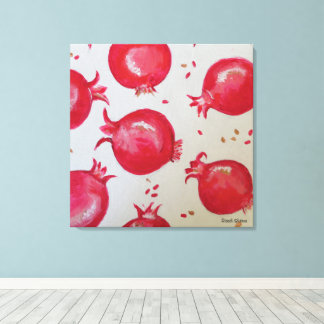 Sweetness  of pomegranate canvas print