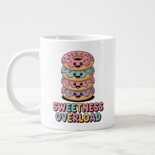 Sweetness Overload Donut Kids Giant Coffee Mug