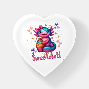 Sweetolotl Vibes Axolotl Cuteness Lovers Paperweight