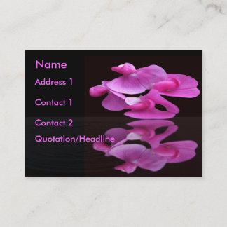 SweetPea Business Card