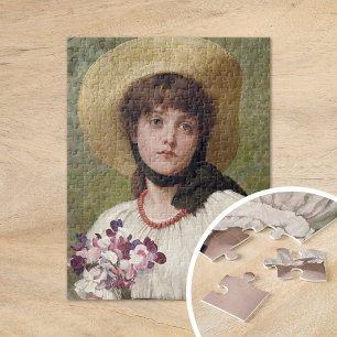 Sweetpeas George Dunlop Leslie Jigsaw Puzzle