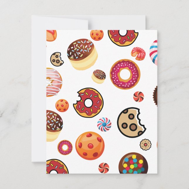 Sweets 1 note card (Front)