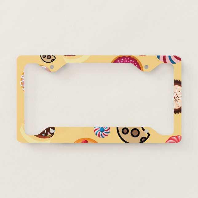 Sweets 2 license plate frame (Front)