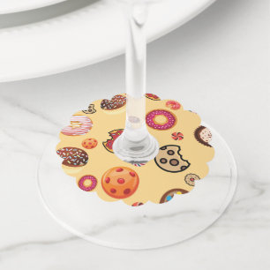 Sweets 2 wine glass tag