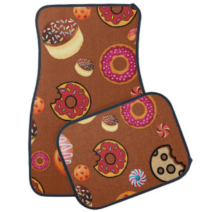 Sweets 3 car floor mat