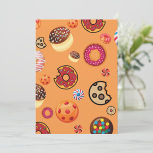 Sweets 6 thank you card