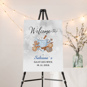 Sweets and Baby it is cold outside baby shower wel Foam Board