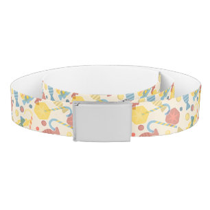 Sweets And Candy Pattern Belt