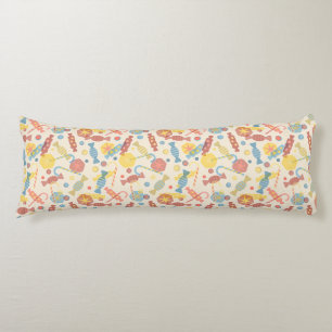 Sweets And Candy Pattern Body Pillow