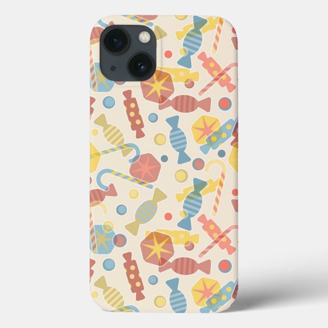 Sweets And Candy Pattern Case-Mate iPhone Case (Back)